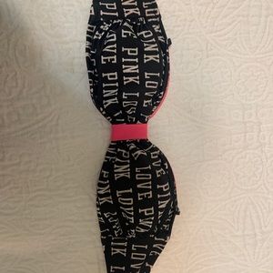 Victoria Secret / Pink strapless bikini top